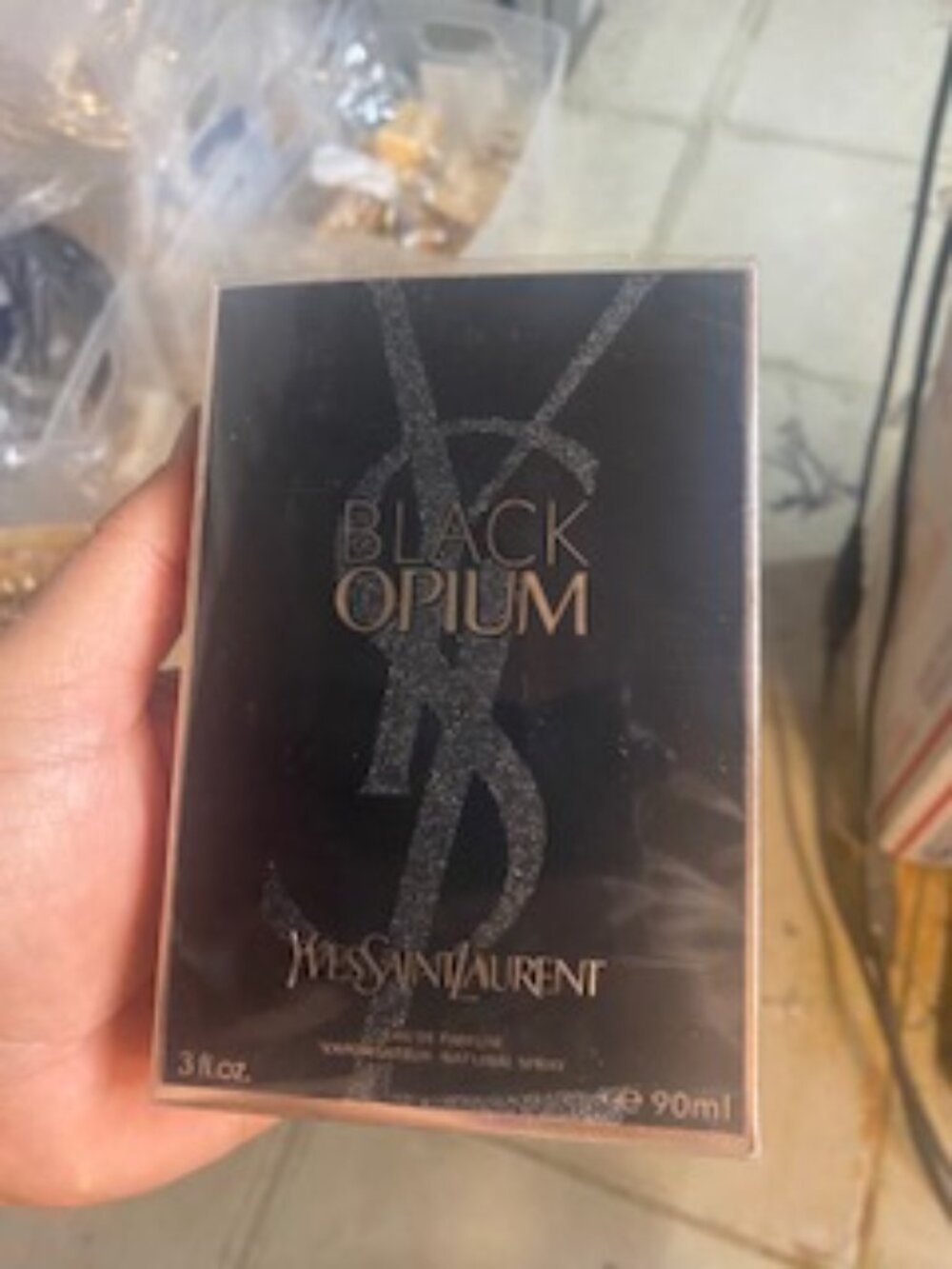 Yves Saint Laurent Black Opium Eau de Parfum Spray 3 oz/90 ml Regular Size